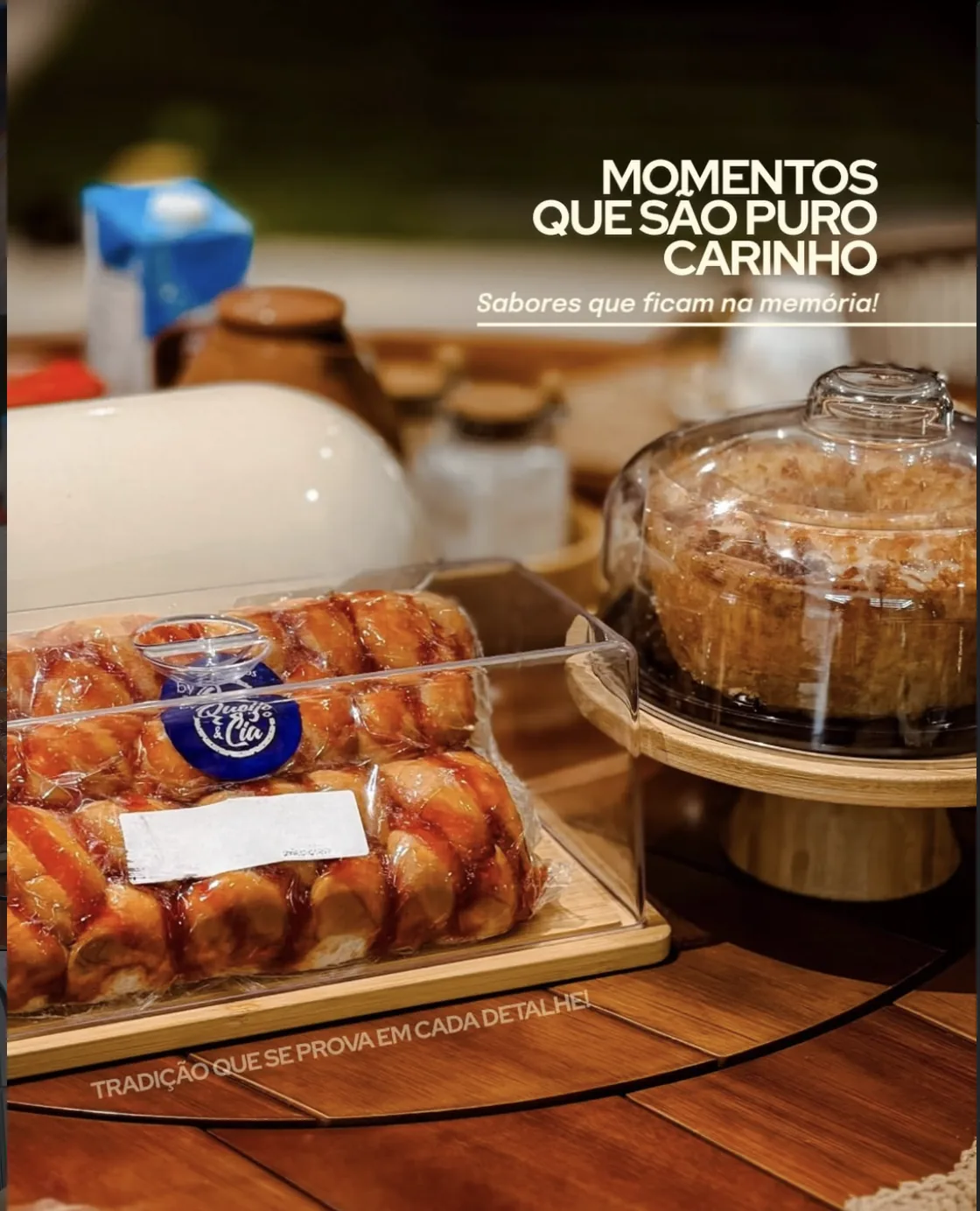 Doces e enroladinhos da Queijo & Cia